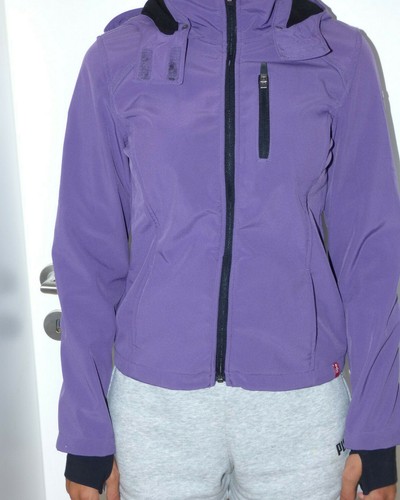 Esprit lila softshelljacke - lila,